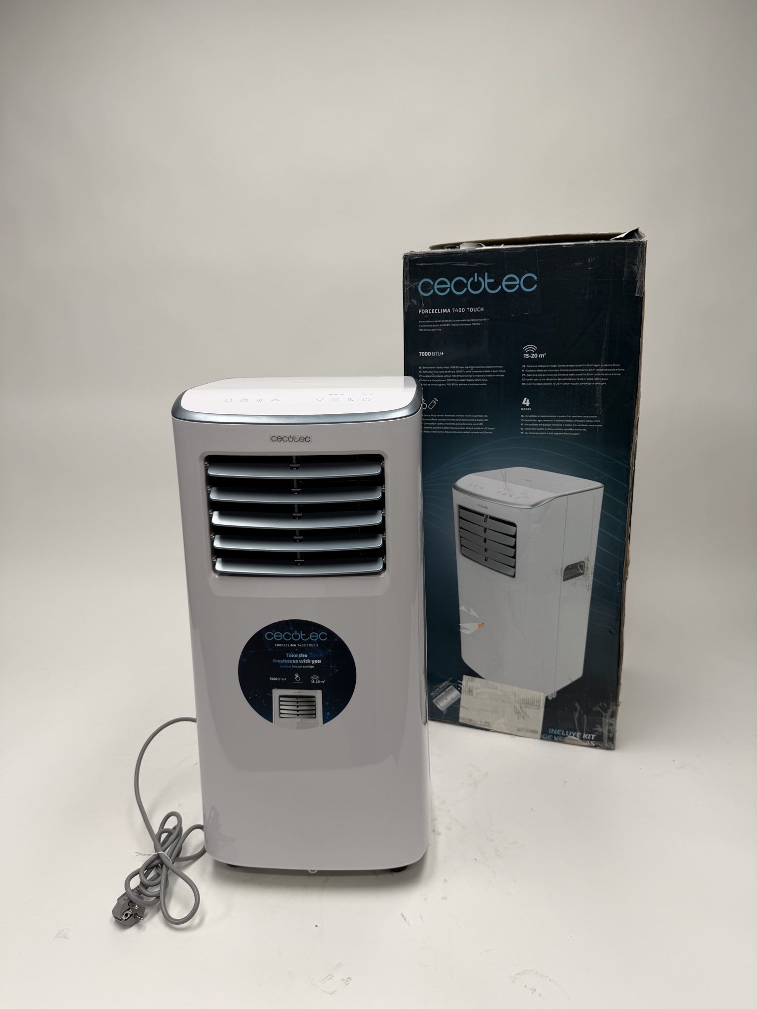 CECOTEC ForceClima 7400 Soundless Touch oro kondicionierius