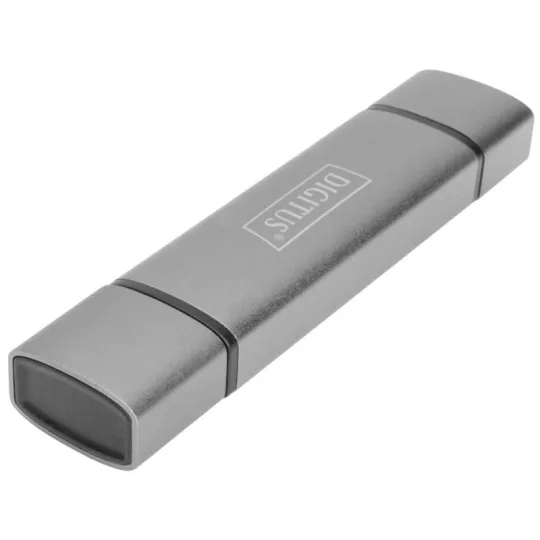 DIGITUS USB-C / USB mälukaardilugeja