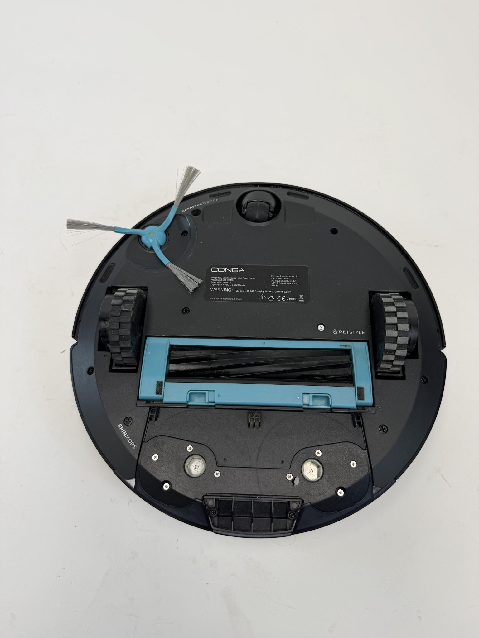 Cecotec Conga 9590 Spin robotas siublys