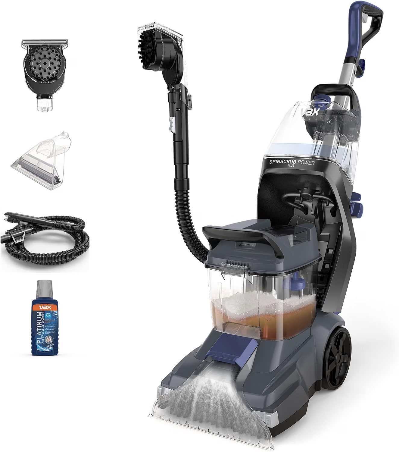Vax SpinScrub Power Plus plaunantis kilimų ir apmušalų siurblys