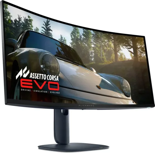 Dell Alienware 34 AW3425DW изогнутый 34,2" WQHD QD-Oled 240Гц 1000кд/м2 0,03мс G-SYNC Compatible, AMD FreeSync Premium Pro