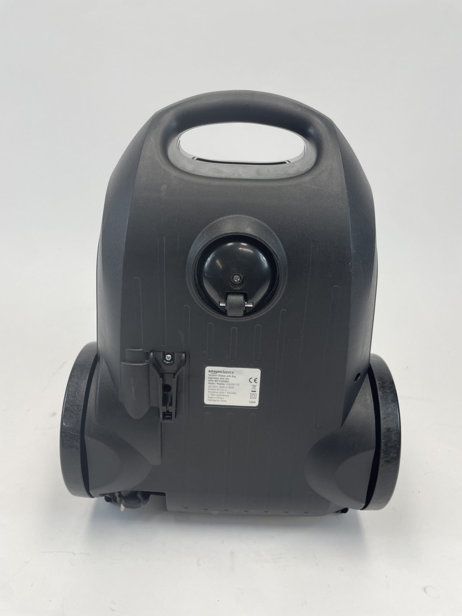 Amazon Basics dulkių siurblys su maišeliu ir HEPA filtru