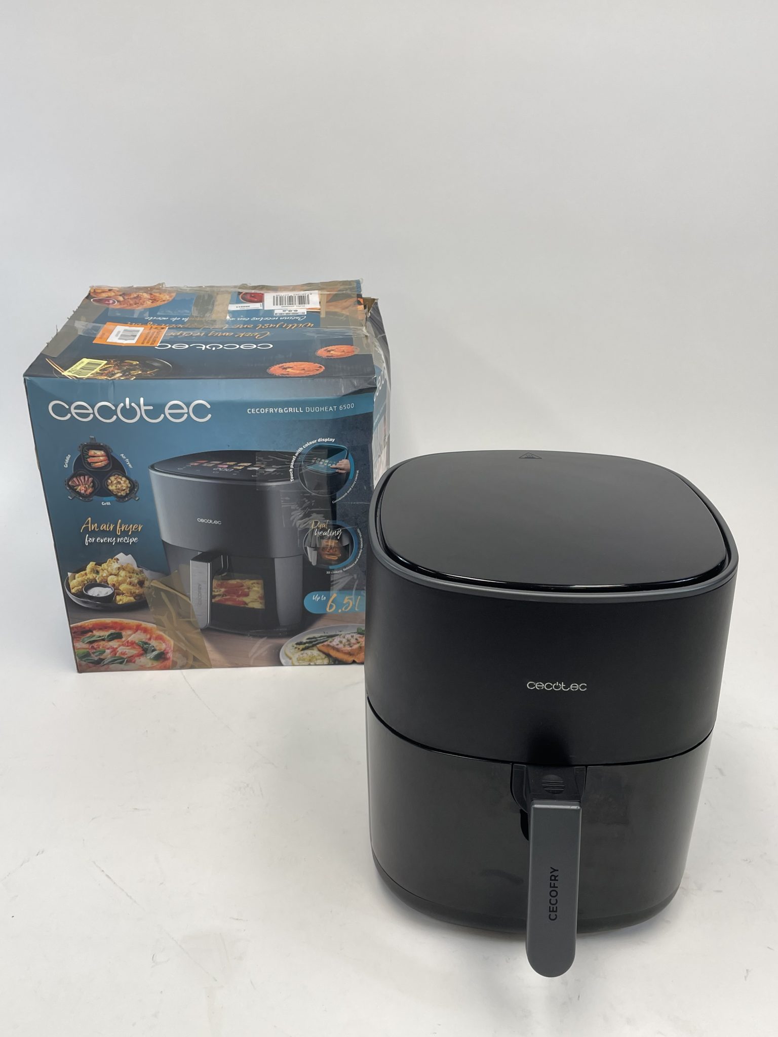 Cecotec Cecofry&Grill Smokin' 6500 Plus karšto oro gruzdintuvė
