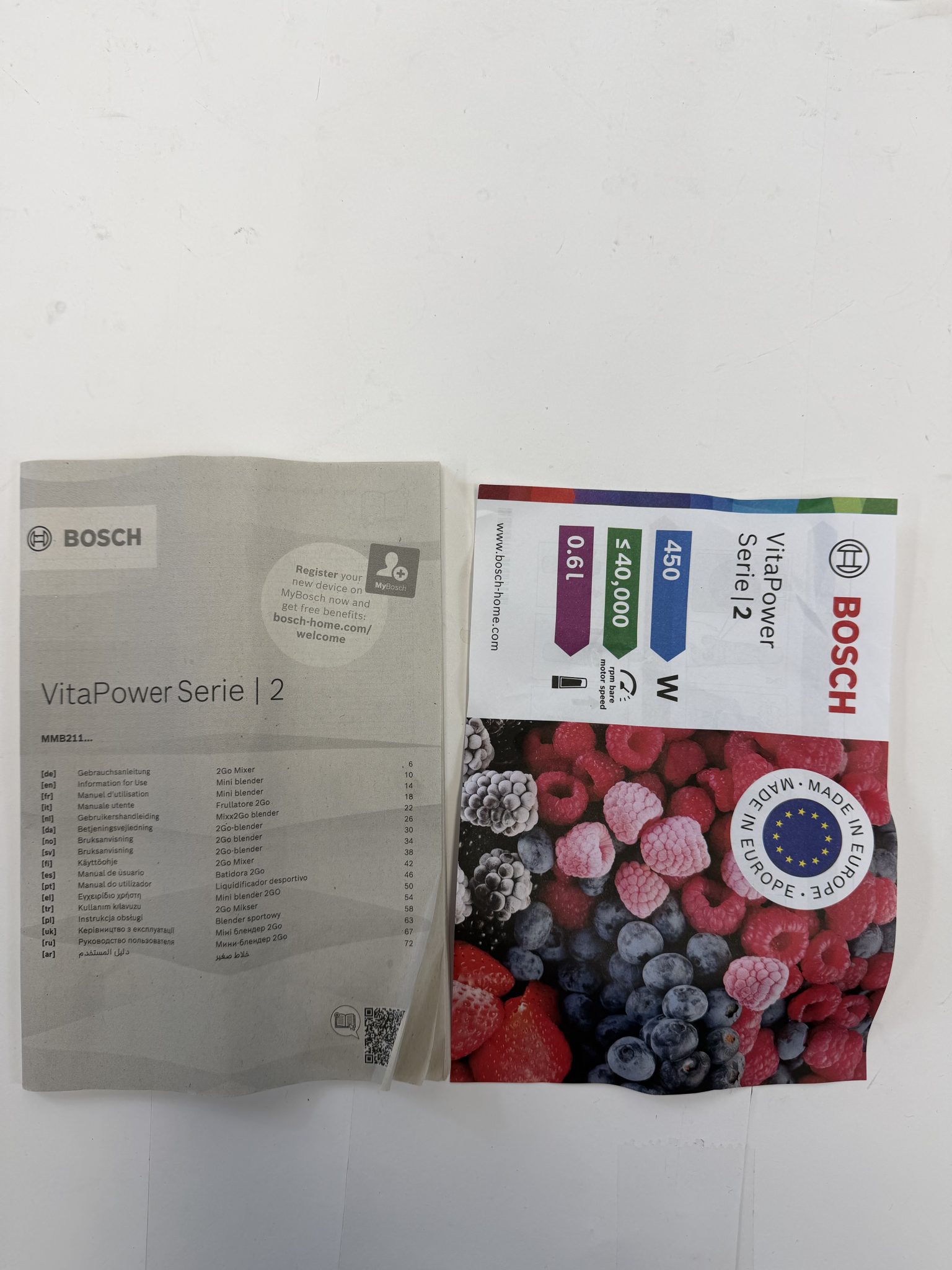 Bosch VitaPower Serie trintuvas