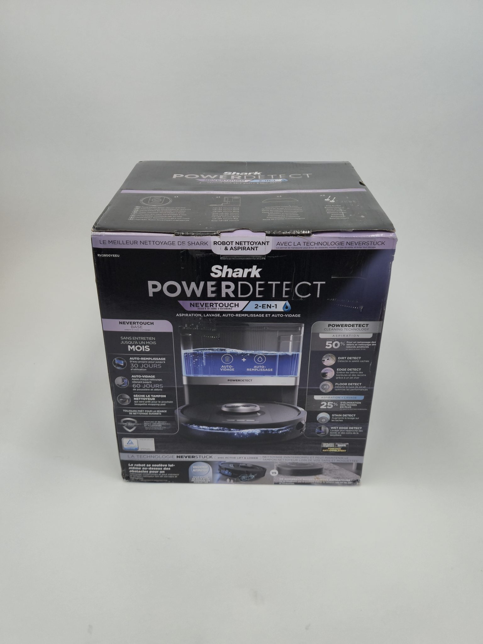 Shark PowerDetect NeverTouch robotas siurblys
