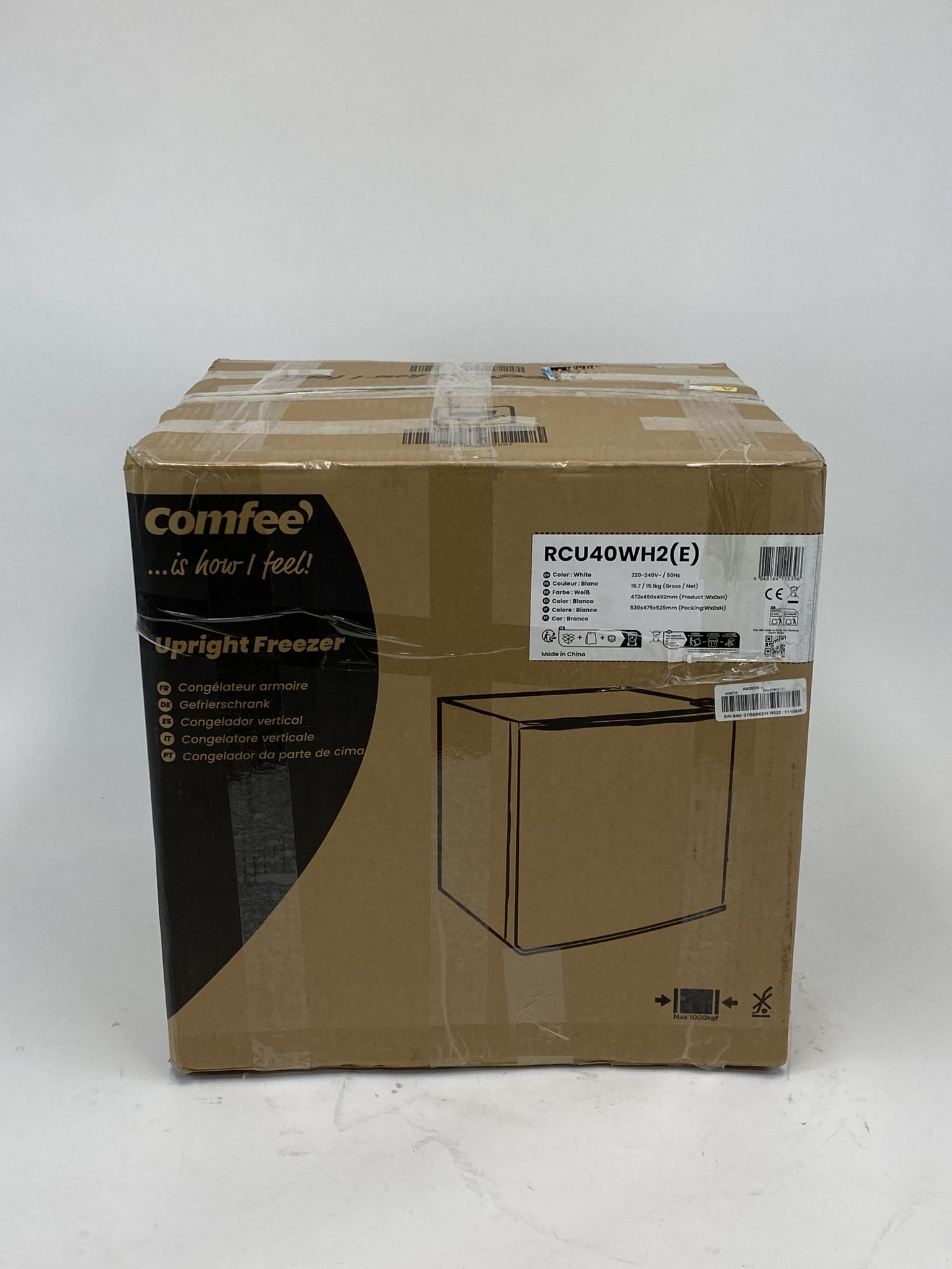 Comfee mini šaldiklis, 31 l