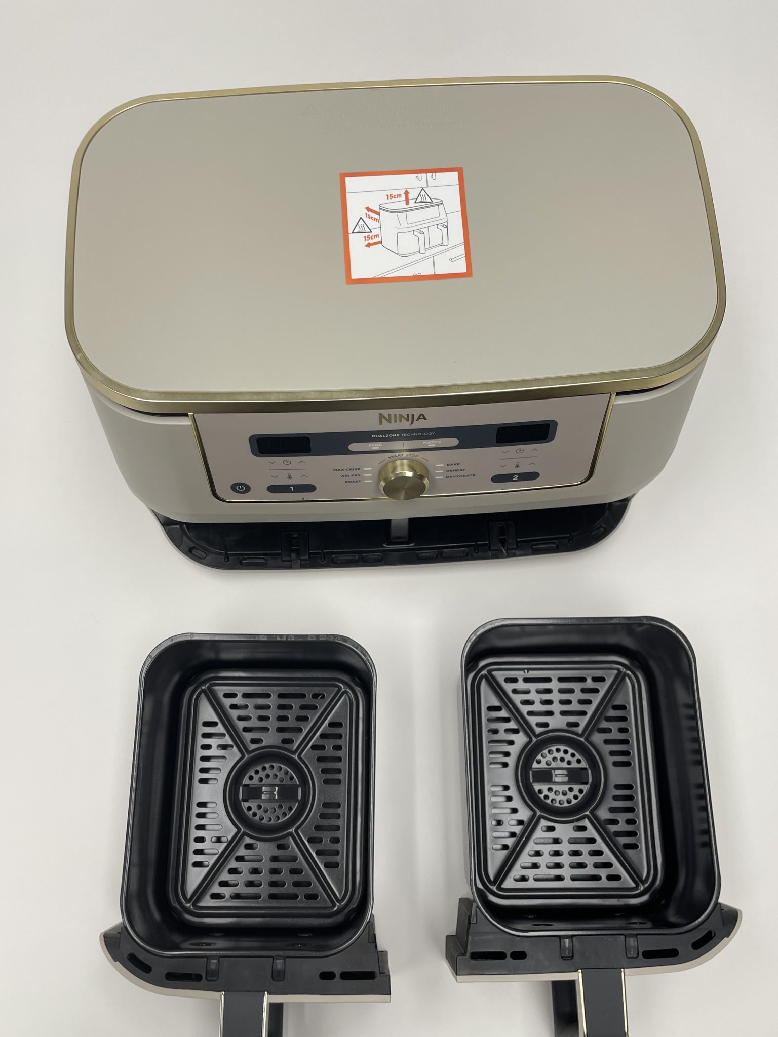 Ninja Foodi MAX Dual Zone oro gruzdintuvė