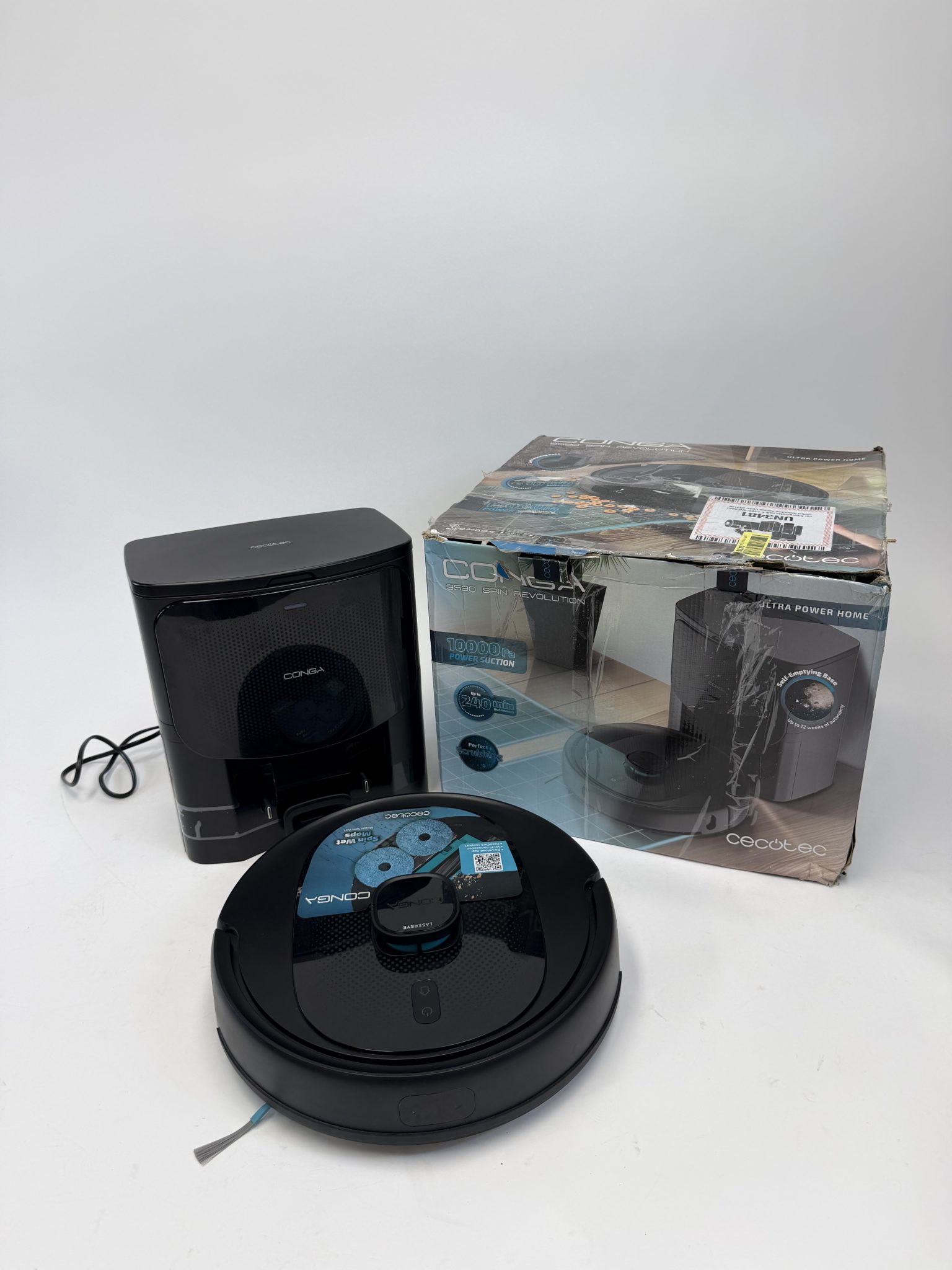 Cecotec Conga 9590 Spin robotas siublys