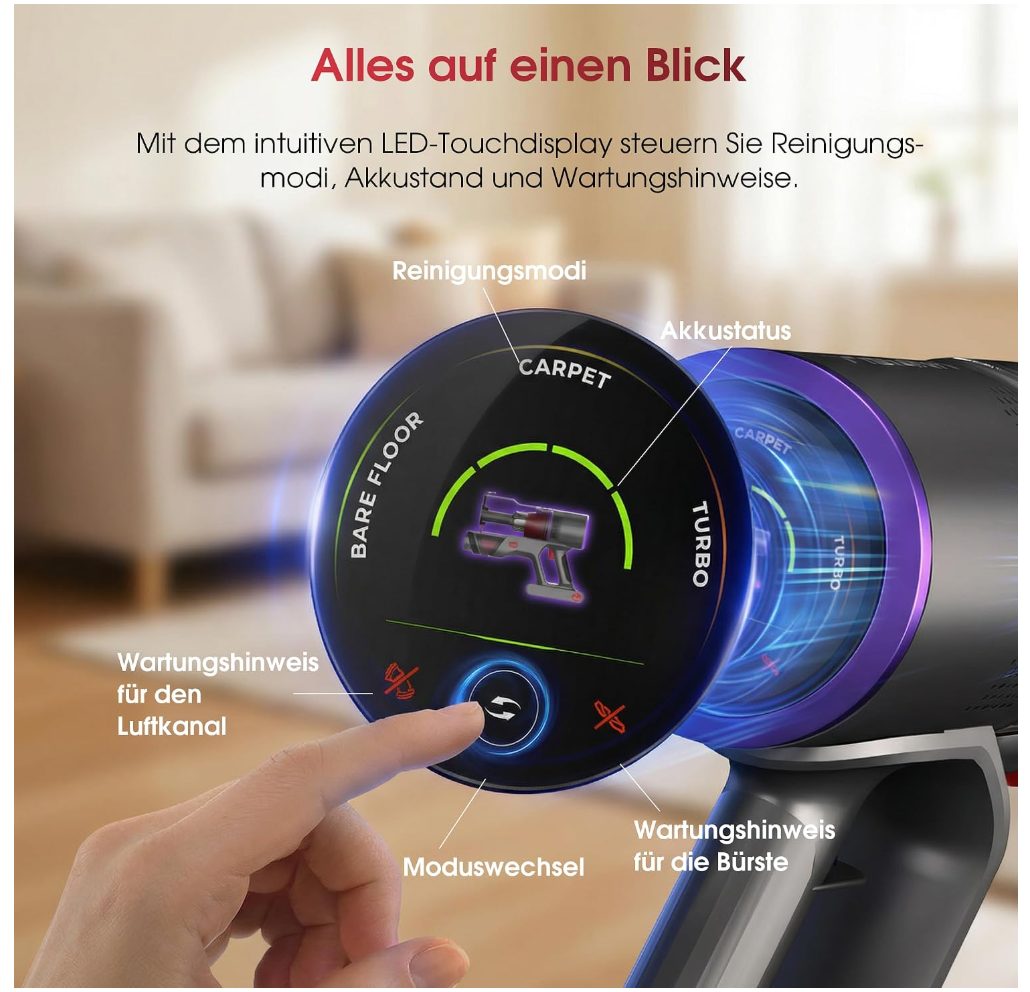 UNINELL HOME belaidis dulkių siurblys 650 W, 55 kPa