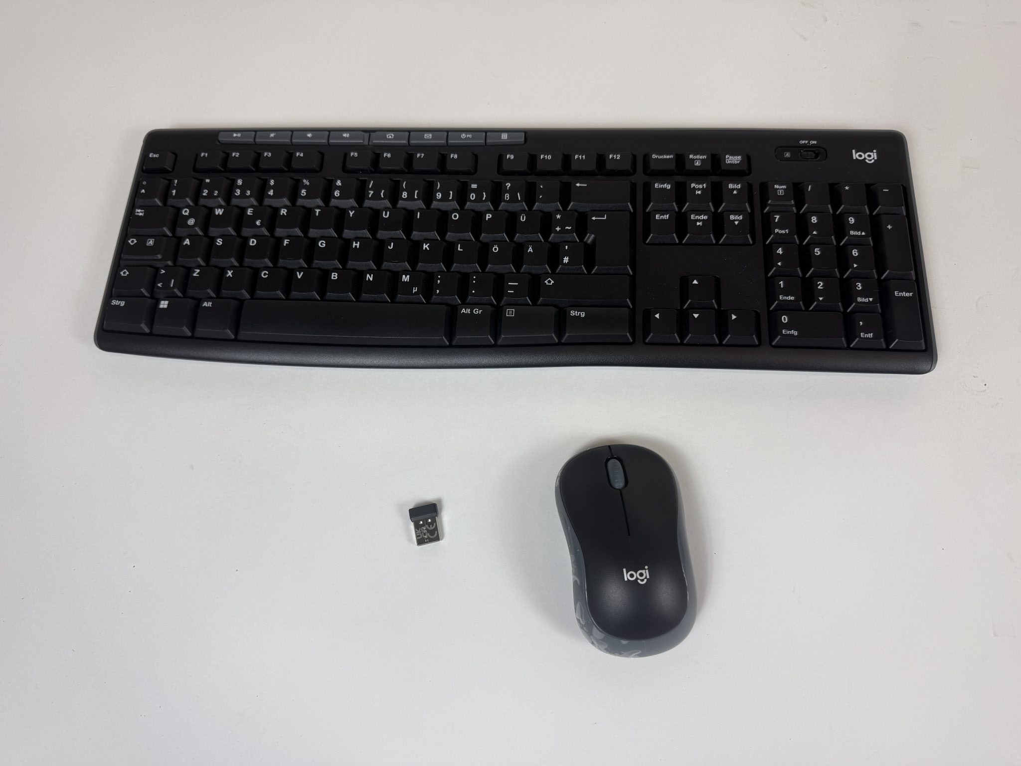 Logitech MK270 belaidė klaviatūra