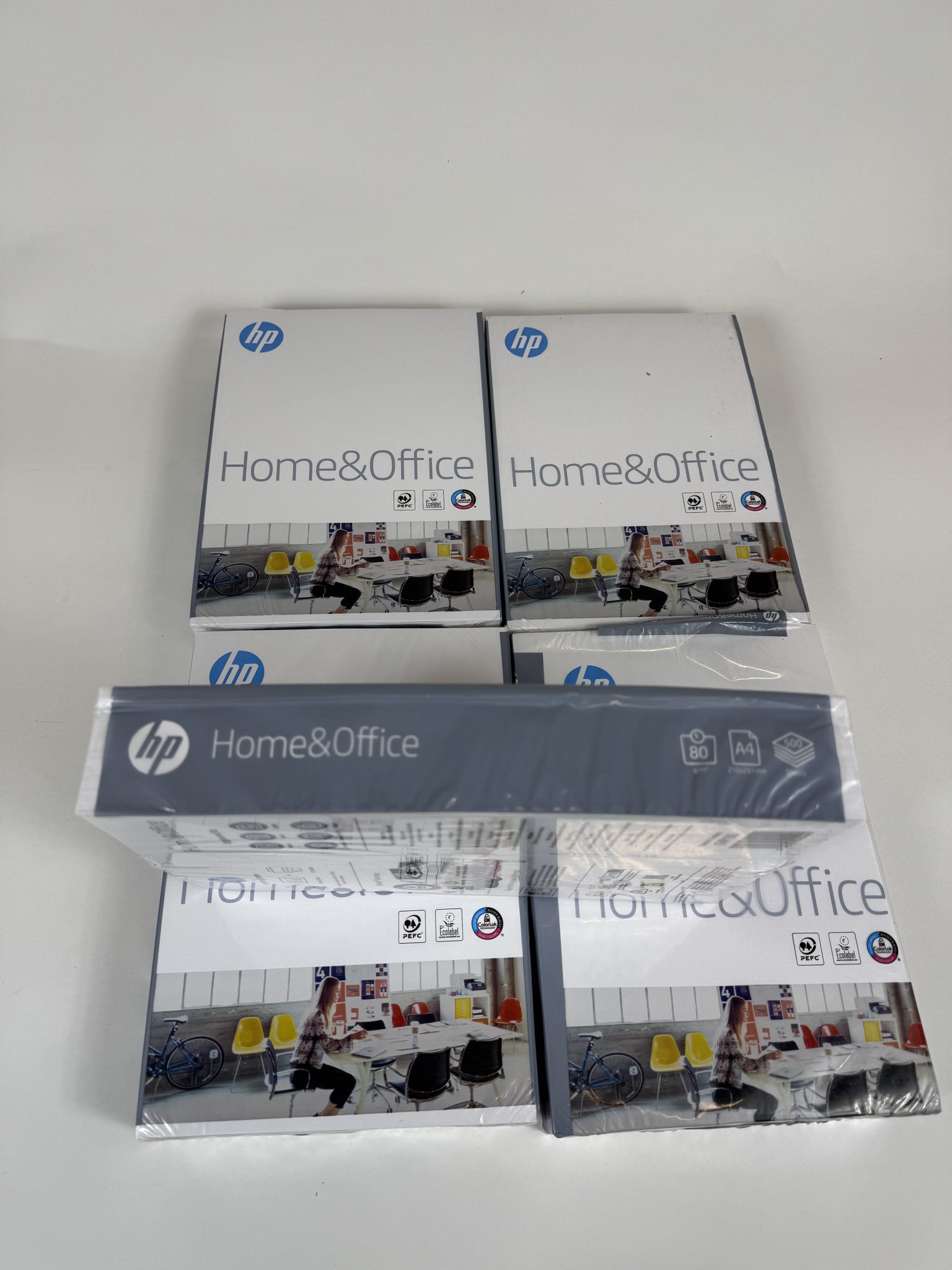 HP Home and Office 5x500 A4 spausdintuvo popieriaus lapai