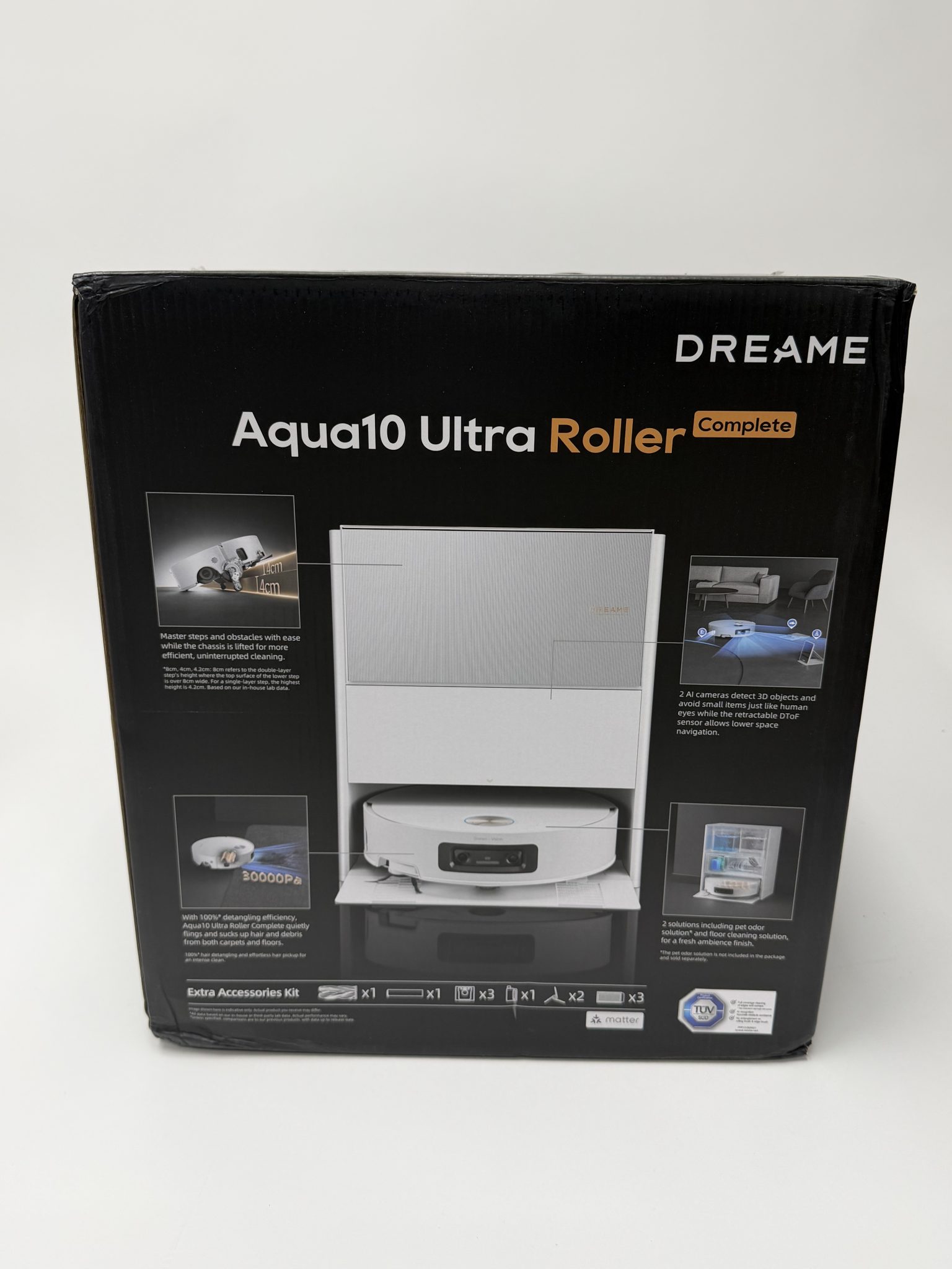 Dreame Aqua10 Ultra Roller robotas dulkių siurblys