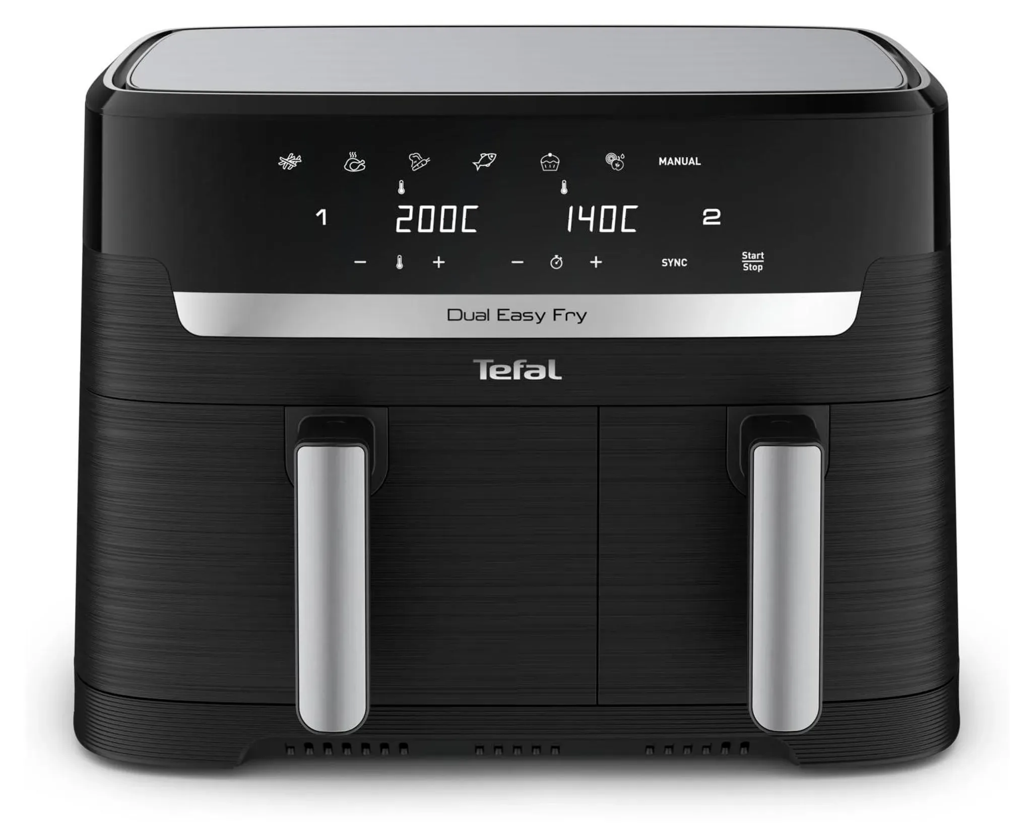 Tefal Dual Easy Fry & Grill фритюрница с горячим воздухом 8,3 л