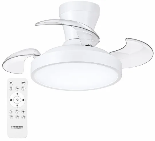 Activeallbrite laeventilaator LED valgustusega