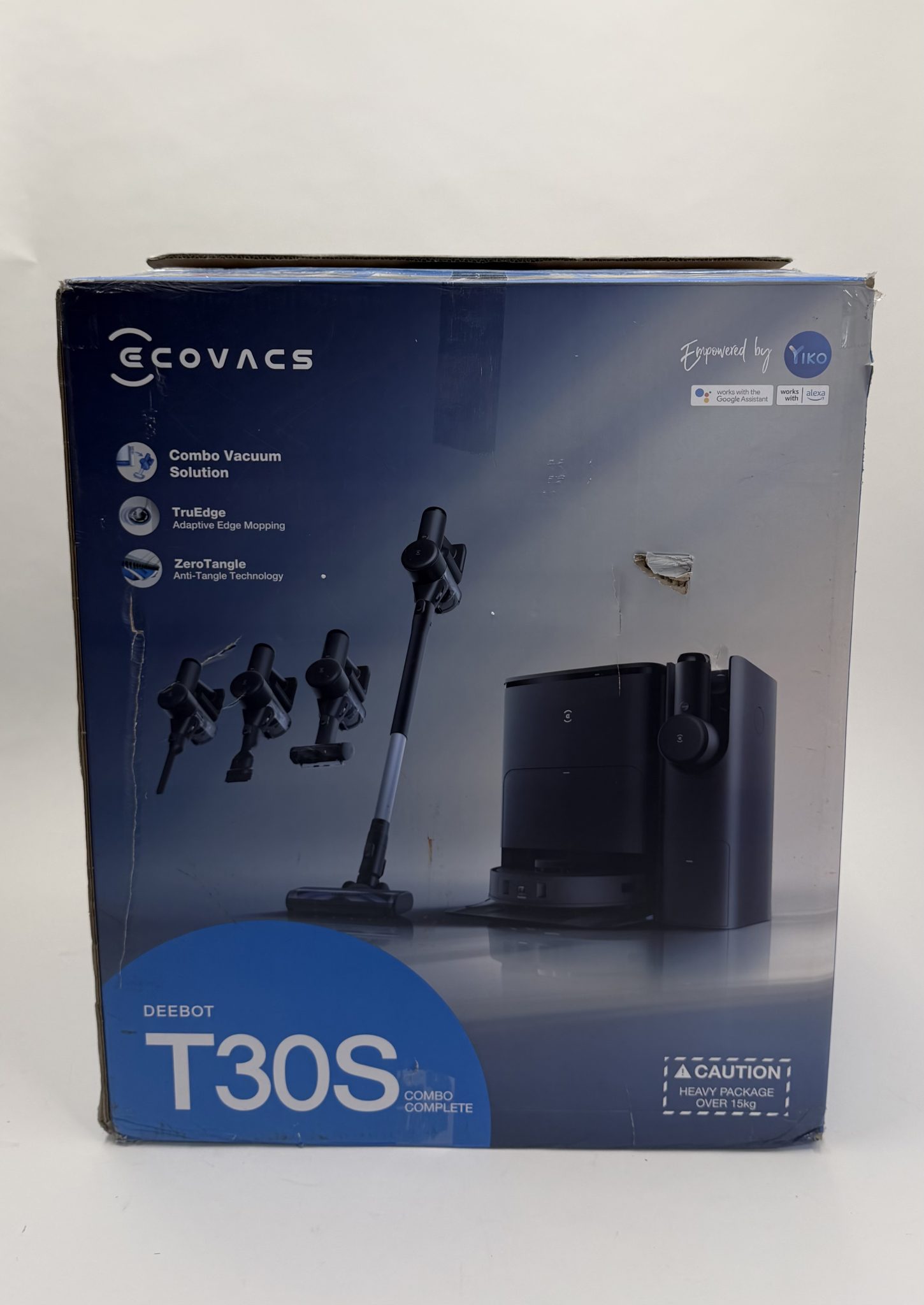 Ecovacs DEEBOT T30S Combo robotas dulkių siurblys