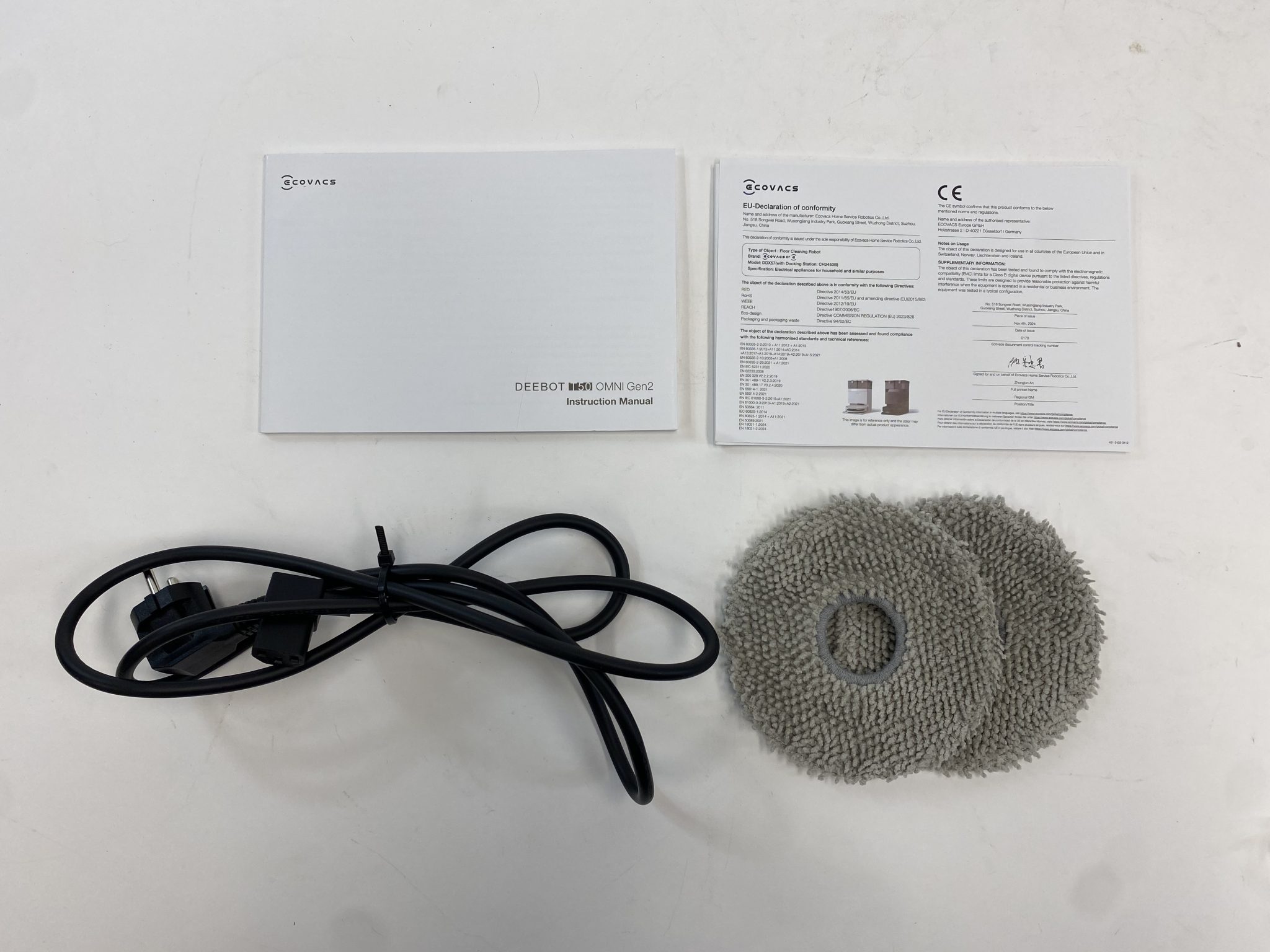 ECOVACS DEEBOT T50 Omni Gen2 robotas siurblys