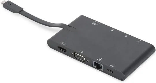 Digitus USB-C dokkimisjaam 9-PORT