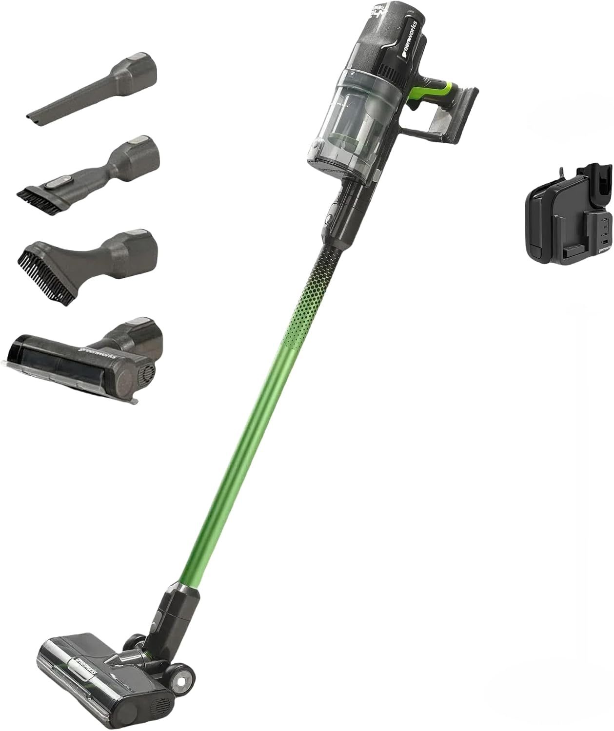 Greenworks juhtmevaba püstine tolmuimeja